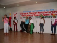 Workshop für Women's Crisis Center Manila